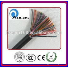 Cable de teléfono de 100 pares conductor de cobre desnudo de 0.40mm, embalaje del tambor